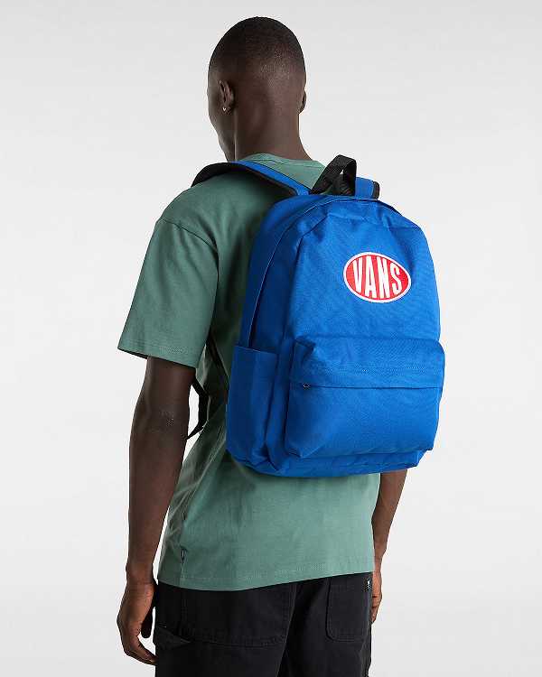 Unisex Vans Old Skool Backpacks Blue Malaysia | VN7802963