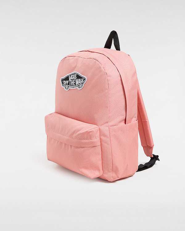 Unisex Vans Old Skool Classic Backpacks Pink Malaysia | VN4392715