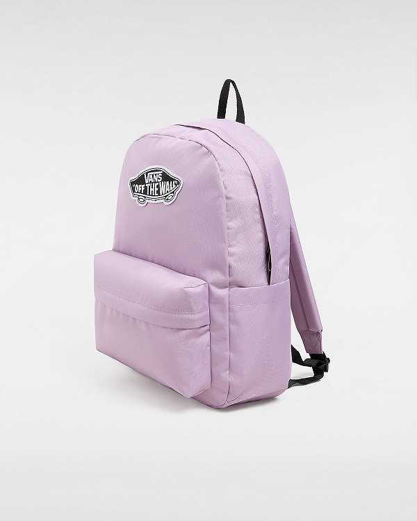 Unisex Vans Old Skool Classic Backpacks Purple Malaysia | VN9354218