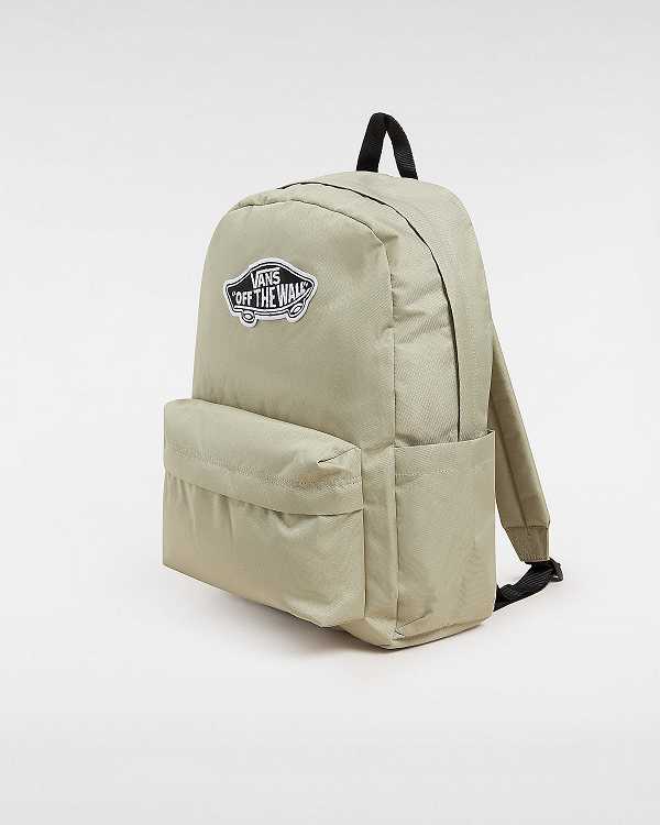 Unisex Vans Old Skool Classic Backpacks Beige Malaysia | VN2741983