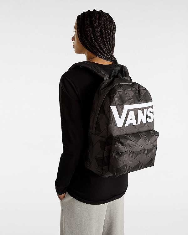 Unisex Vans Old Skool Drop V Backpacks Black Malaysia | VN4951362