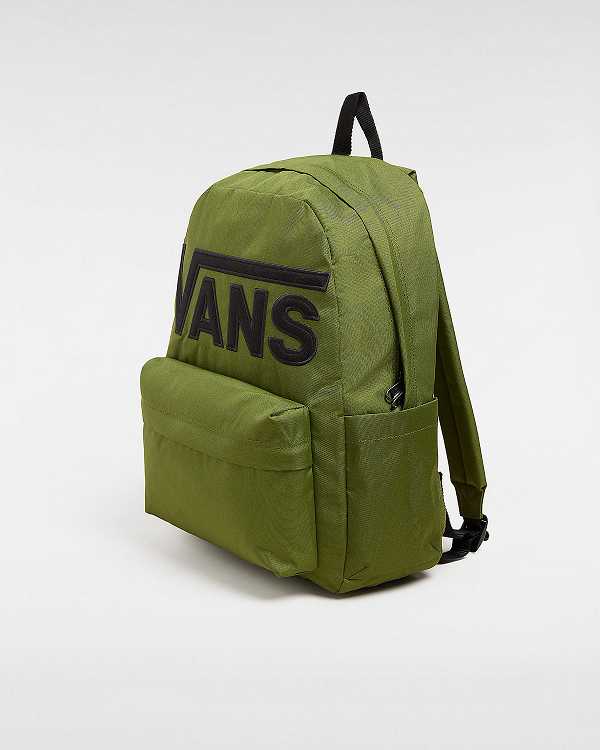 Unisex Vans Old Skool Drop V Backpacks Green Malaysia | VN5476201