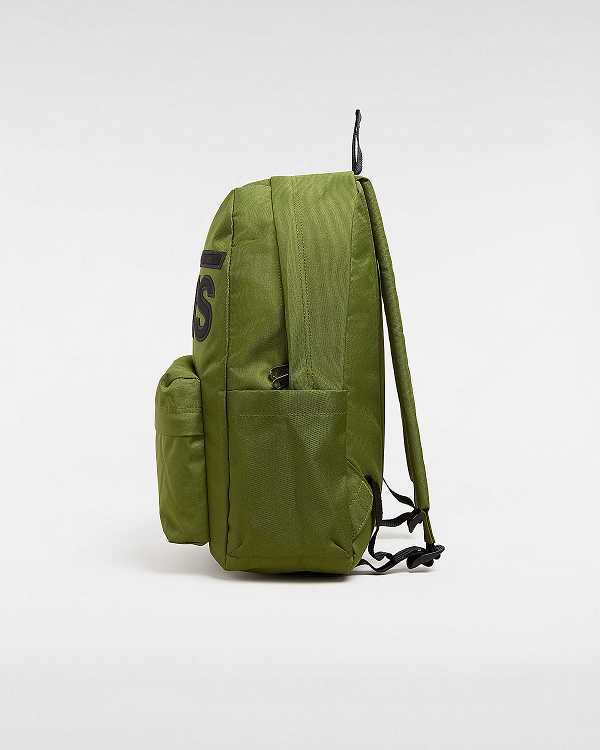 Unisex Vans Old Skool Drop V Backpacks Green Malaysia | VN5476201