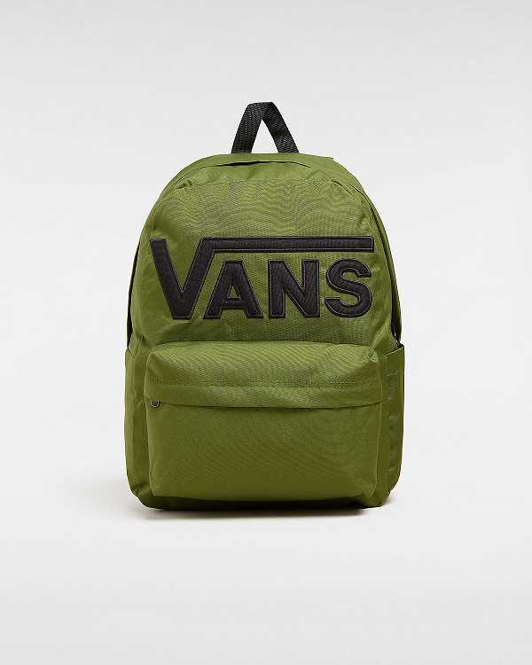 Unisex Vans Old Skool Drop V Backpacks Green Malaysia | VN5476201