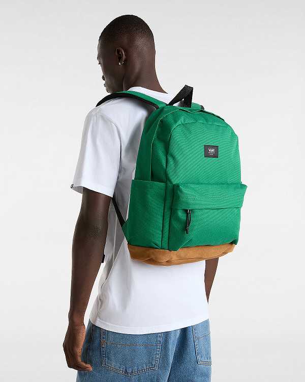 Unisex Vans Old Skool Sport Backpacks Green Malaysia | VN2063897