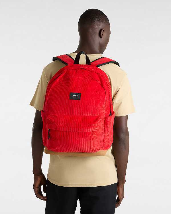 Unisex Vans Old Skool Sport Backpacks Red Malaysia | VN0436985