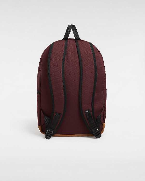 Unisex Vans Old Skool Trek Backpacks Burgundy Malaysia | VN2108937