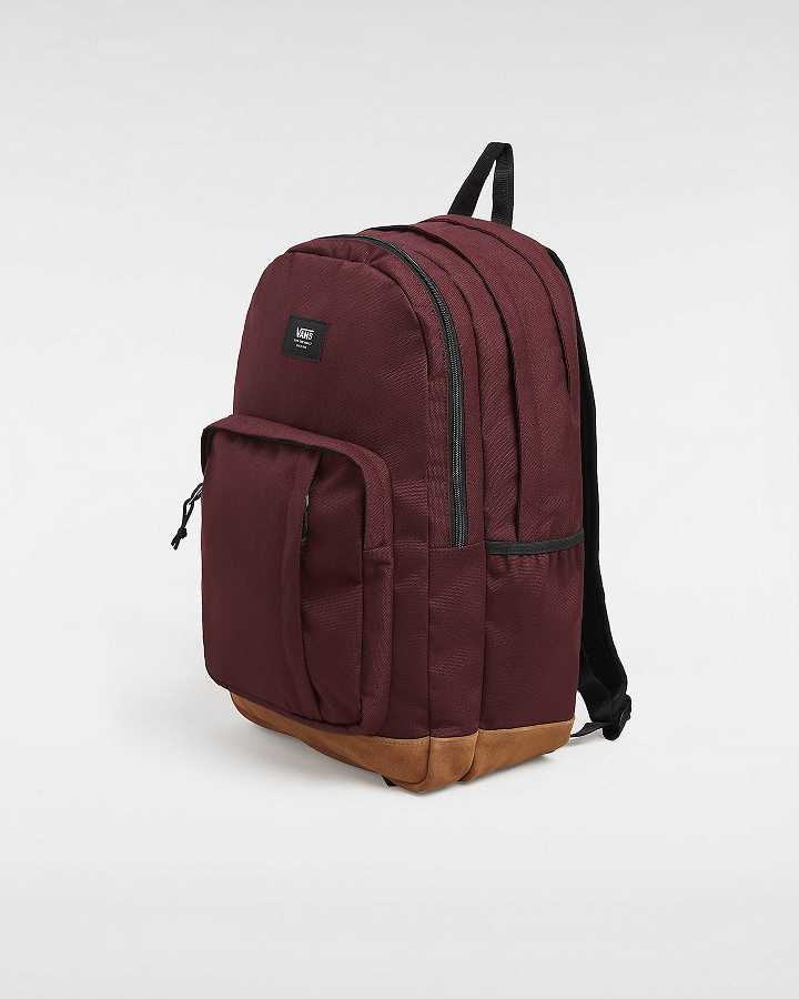 Unisex Vans Old Skool Trek Backpacks Burgundy Malaysia | VN2108937