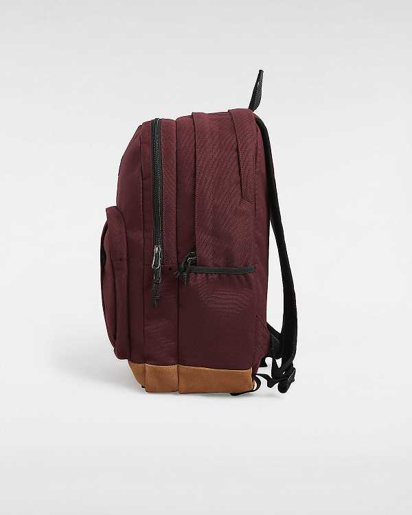 Unisex Vans Old Skool Trek Backpacks Burgundy Malaysia | VN2108937