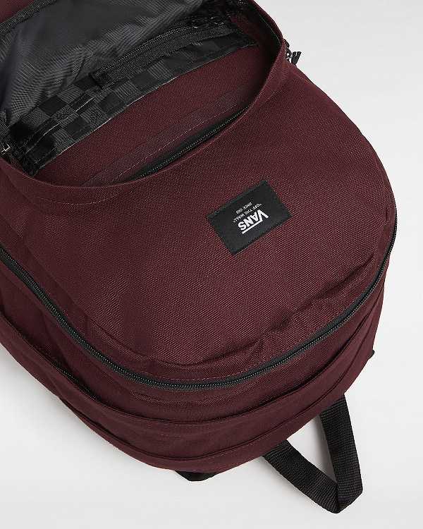 Unisex Vans Old Skool Trek Backpacks Burgundy Malaysia | VN2108937