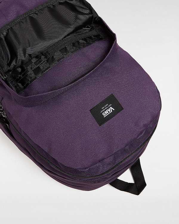 Unisex Vans Old Skool Trek Backpacks Purple Malaysia | VN2683450