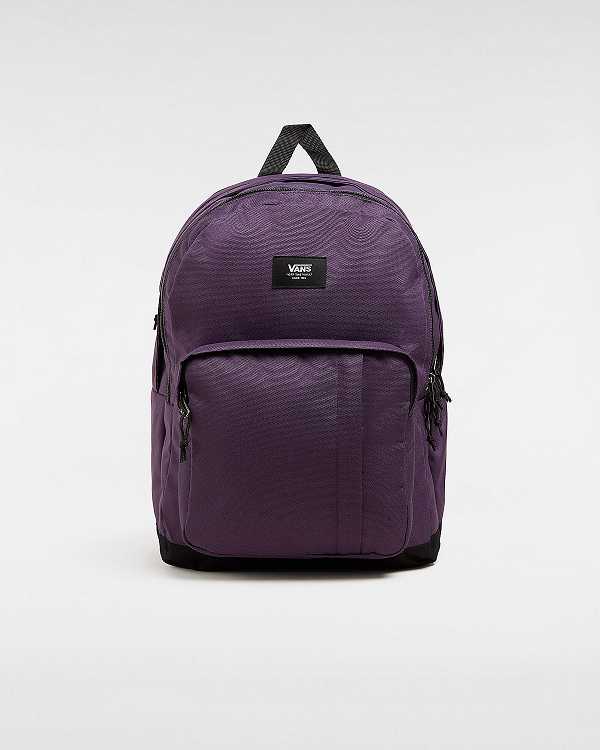 Unisex Vans Old Skool Trek Backpacks Purple Malaysia | VN2683450