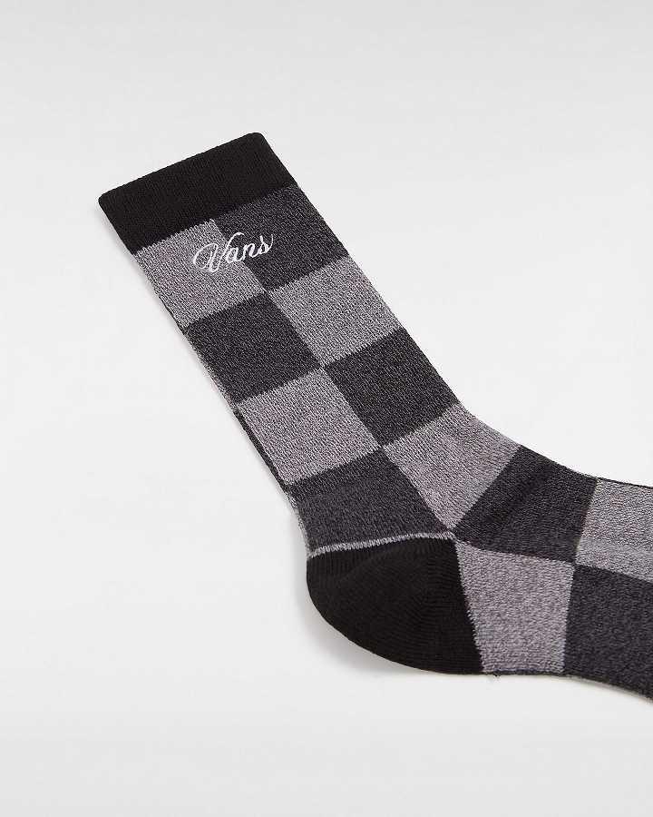 Unisex Vans Original Crew (1 Pair) Socks Black Malaysia | VN0174862