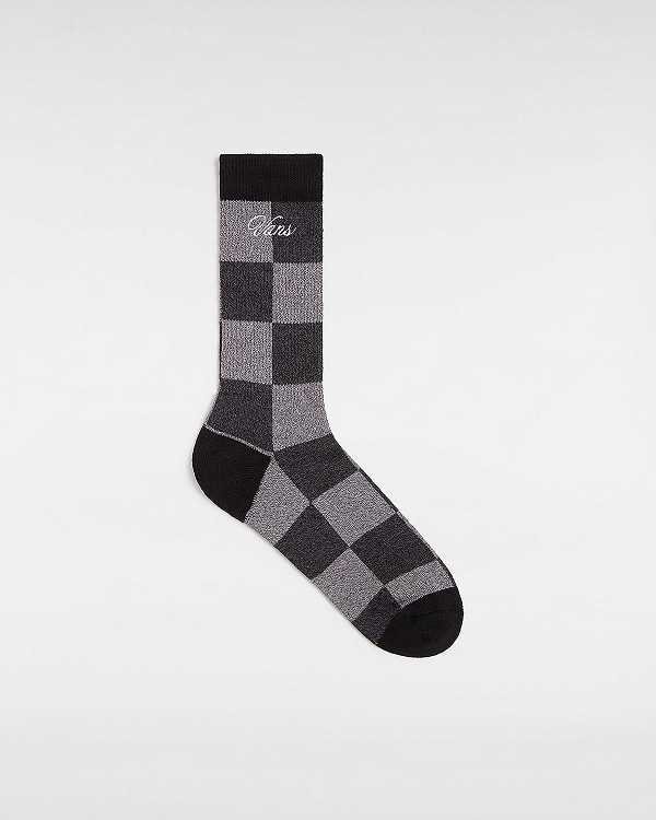 Unisex Vans Original Crew (1 Pair) Socks Black Malaysia | VN0174862