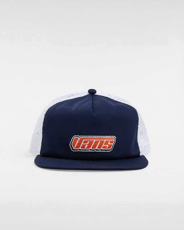 Unisex Vans Retro Unstructured Hats Blue Malaysia | VN1057392