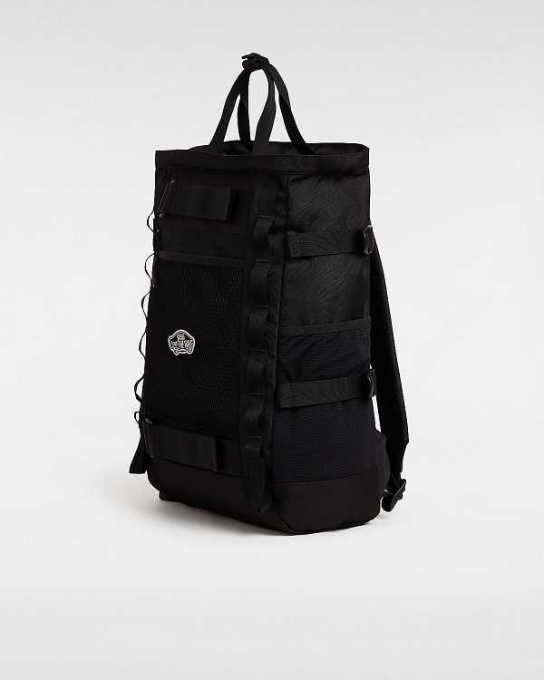 Unisex Vans Sherwin Backpacks Black Malaysia | VN4237801