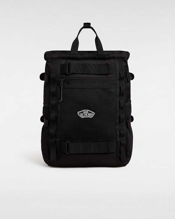 Unisex Vans Sherwin Backpacks Black Malaysia | VN4237801