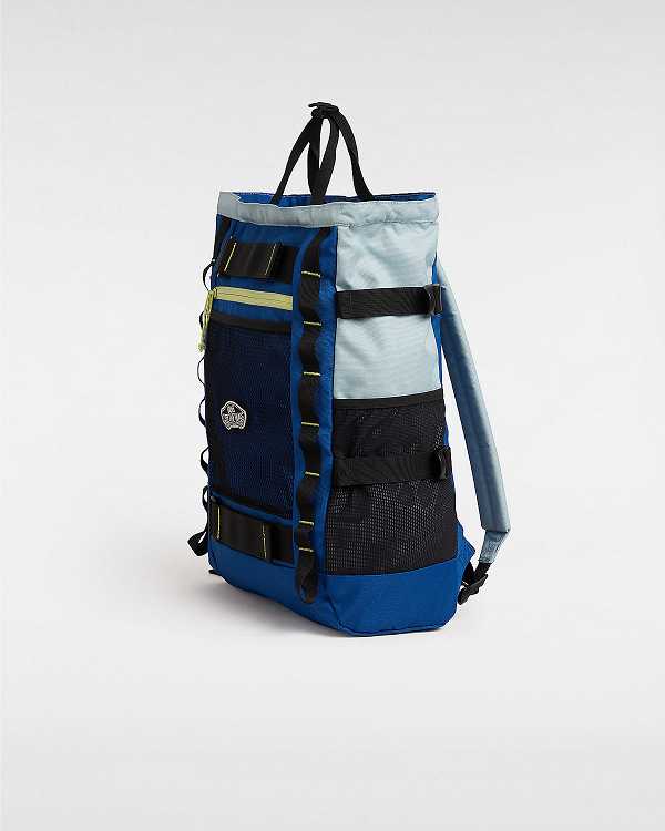 Unisex Vans Sherwin Backpacks Blue Malaysia | VN7046235