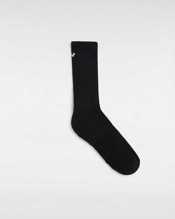 Unisex Vans Skate Standard Crew (1 Pair) Socks Black Malaysia | VN2874105