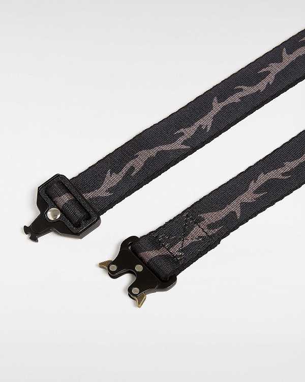 Unisex Vans Skate Thorn Web Belts Black Malaysia | VN4265780