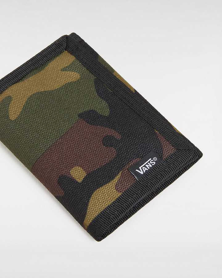 Unisex Vans Slipped Wallet Green / Brown Malaysia | VN1468307