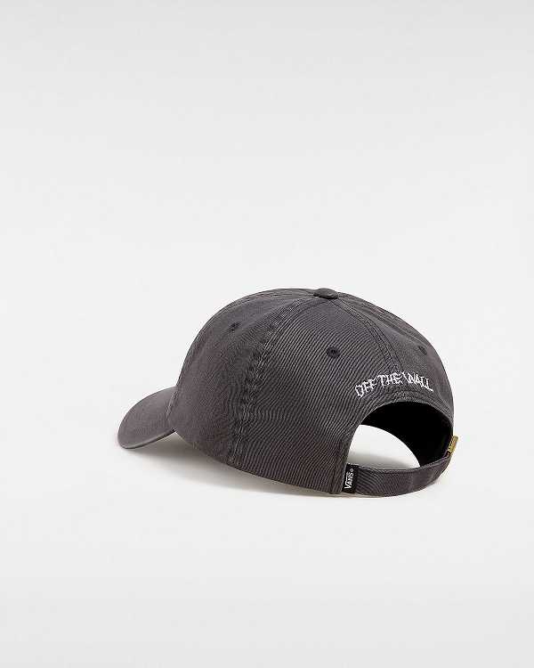 Unisex Vans Vinyl Touch Curved Bill Hats Grey Malaysia | VN6287041