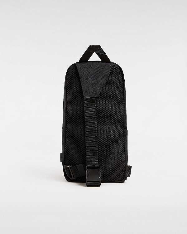 Unisex Vans Warp Crossbody Bag Black Malaysia | VN6804527