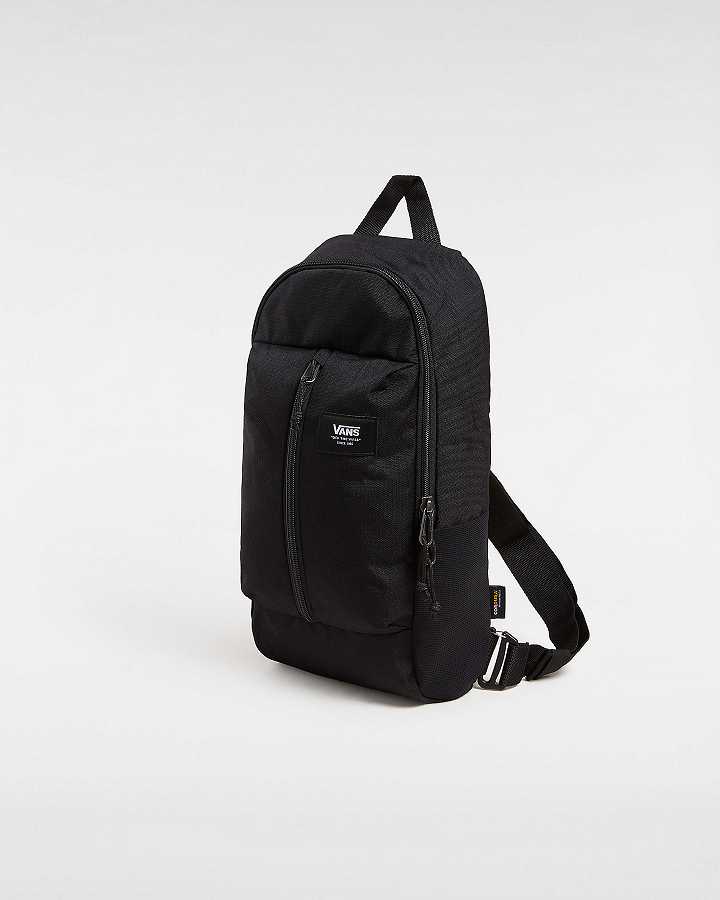 Unisex Vans Warp Crossbody Bag Black Malaysia | VN6804527