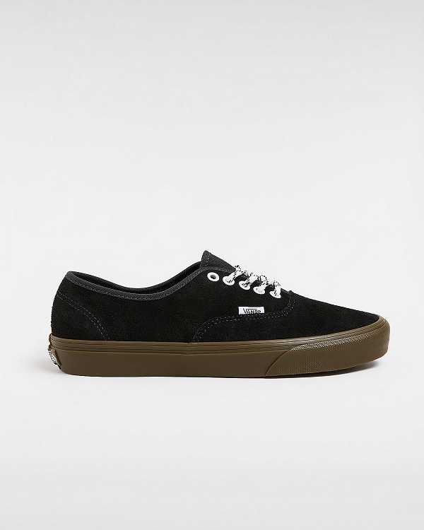 Women Vans Authentic Hairy Suede Sneakers Black Malaysia | VN6350987