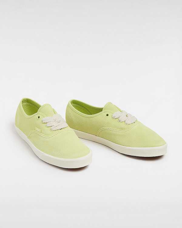 Women Vans Authentic Lowpro Sneakers Yellow Malaysia | VN9706138