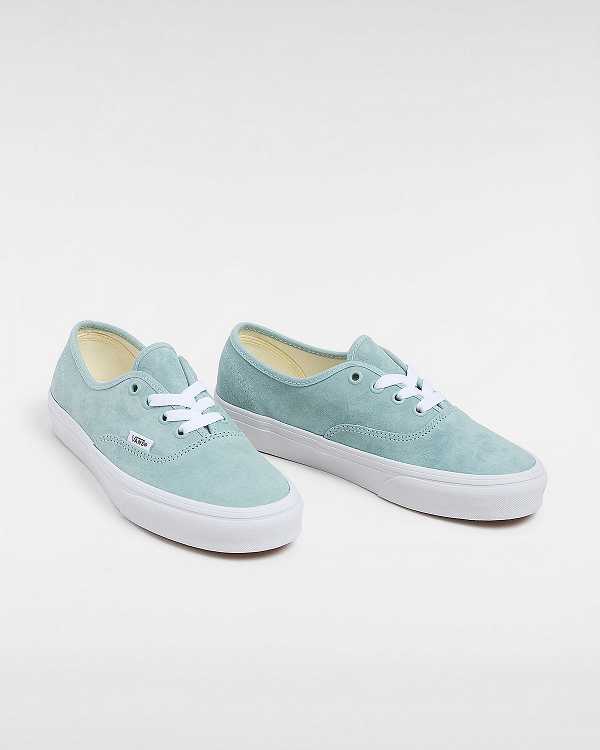 Women Vans Authentic Pig Suede Sneakers Blue Malaysia | VN9027681