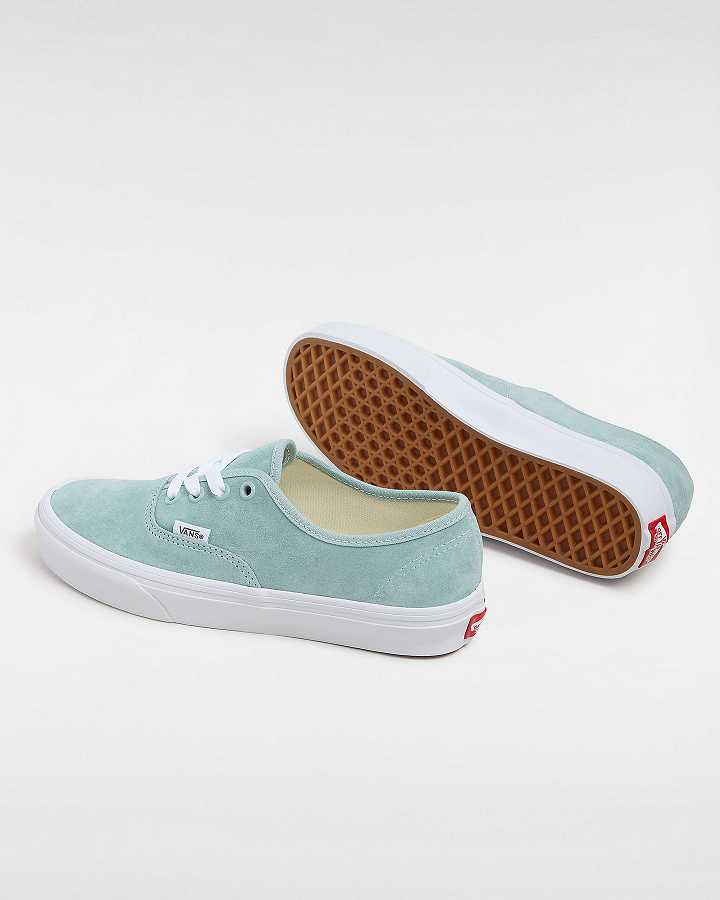 Women Vans Authentic Pig Suede Sneakers Blue Malaysia | VN9027681