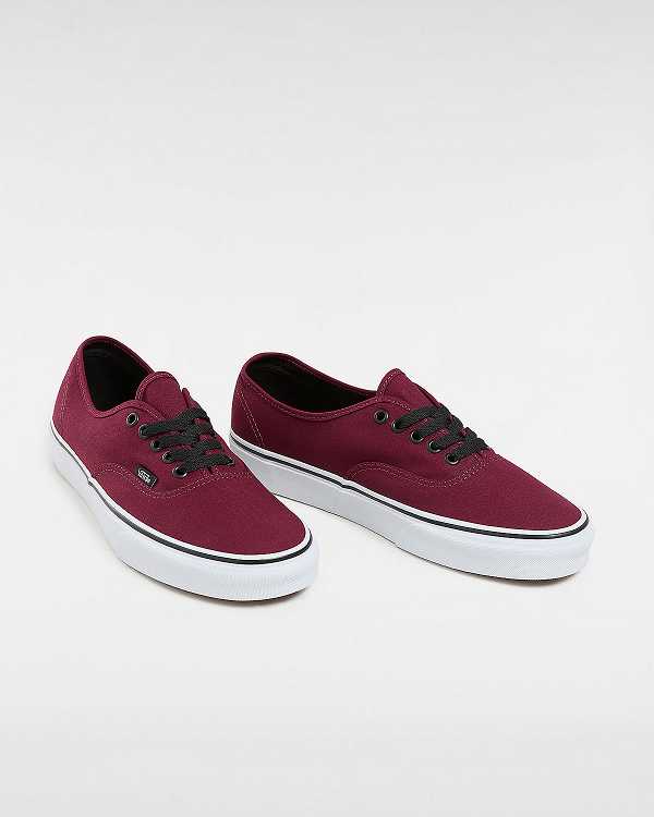 Women Vans Authentic Sneakers Burgundy Malaysia | VN9328071