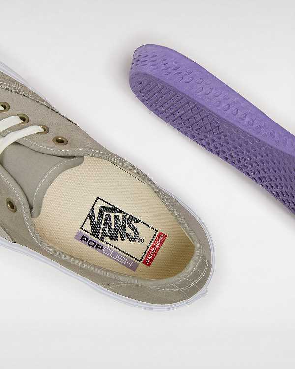 Women Vans Authentic Wrapped Skate Shoes Grey Malaysia | VN6791058