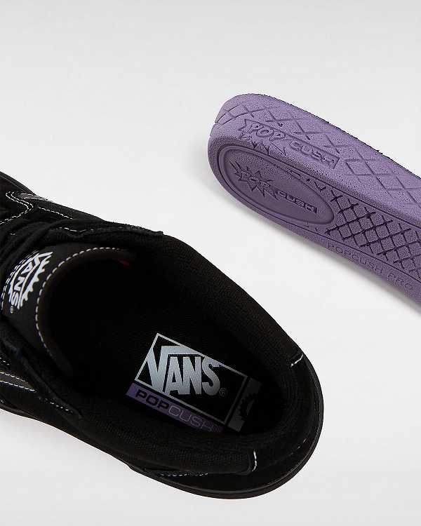 Women Vans BMX Style 114 Sneakers Black Malaysia | VN7896032