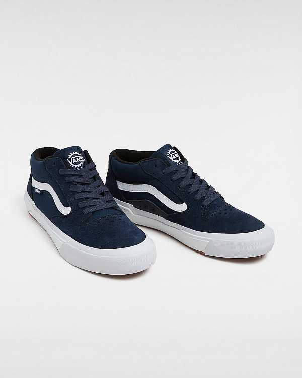 Women Vans BMX Style 114 Sneakers Blue Malaysia | VN5240873