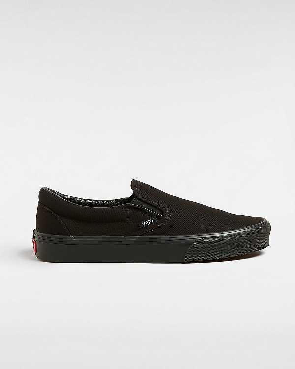 Women Vans Classic Slip On Shoes Black Malaysia | VN6490758