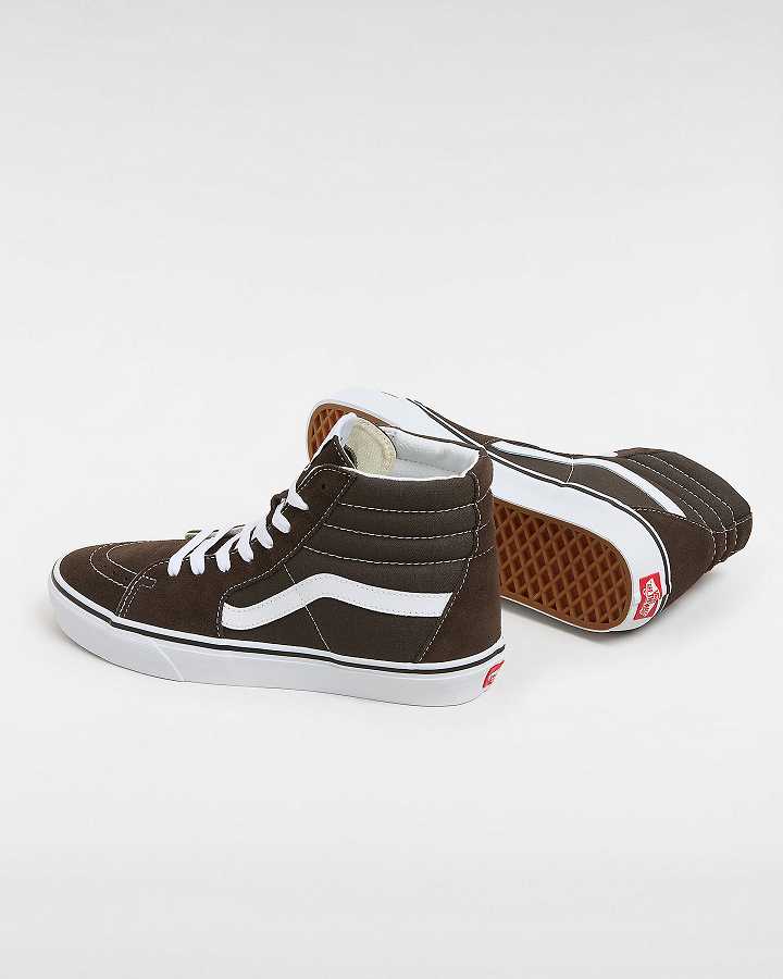 Women Vans Colour Theory Sk8-Hi Sneakers Brown Malaysia | VN4809735