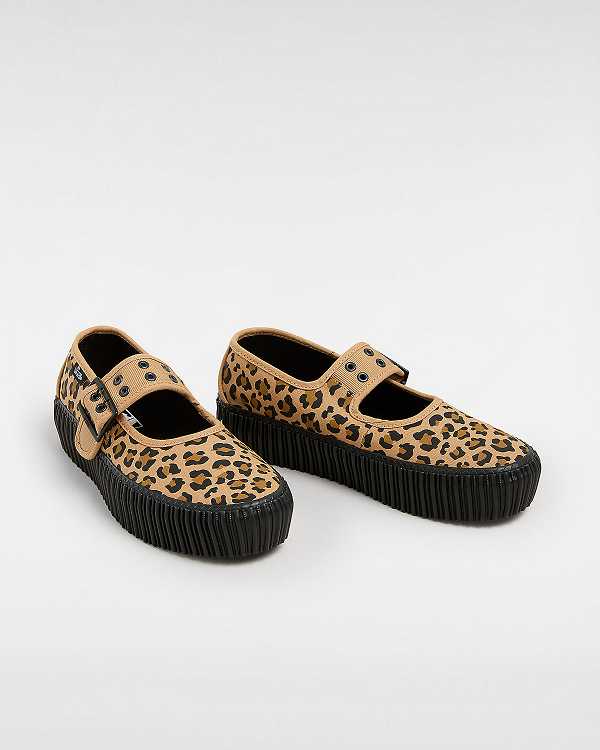 Women Vans Creeper Mary Janes Brown Malaysia | VN5701842