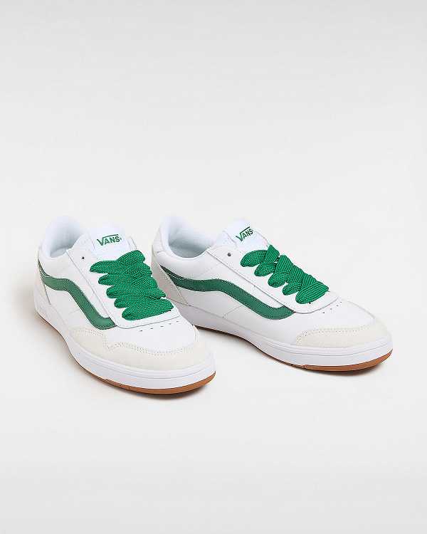 Women Vans Cruze Too ComfyCush Sneakers Green / White Malaysia | VN1748203