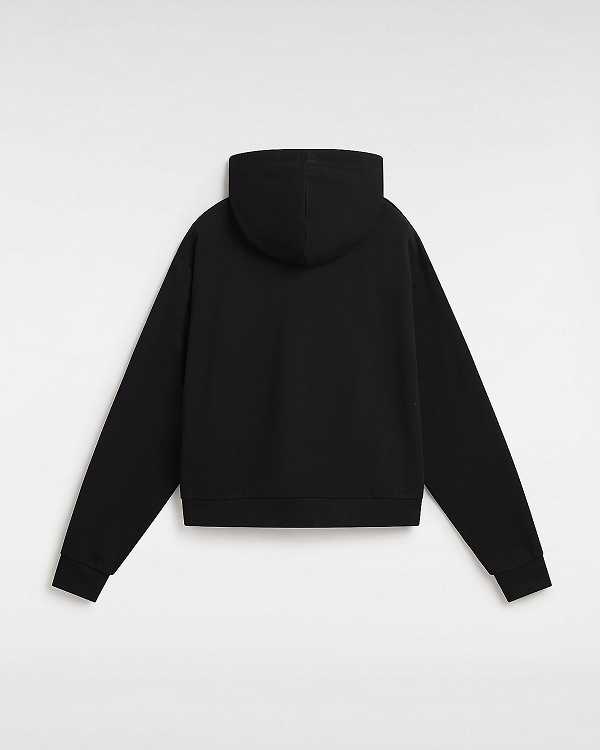 Women Vans Essential Relaxed Fit Hoodie Black Malaysia | VN6281094