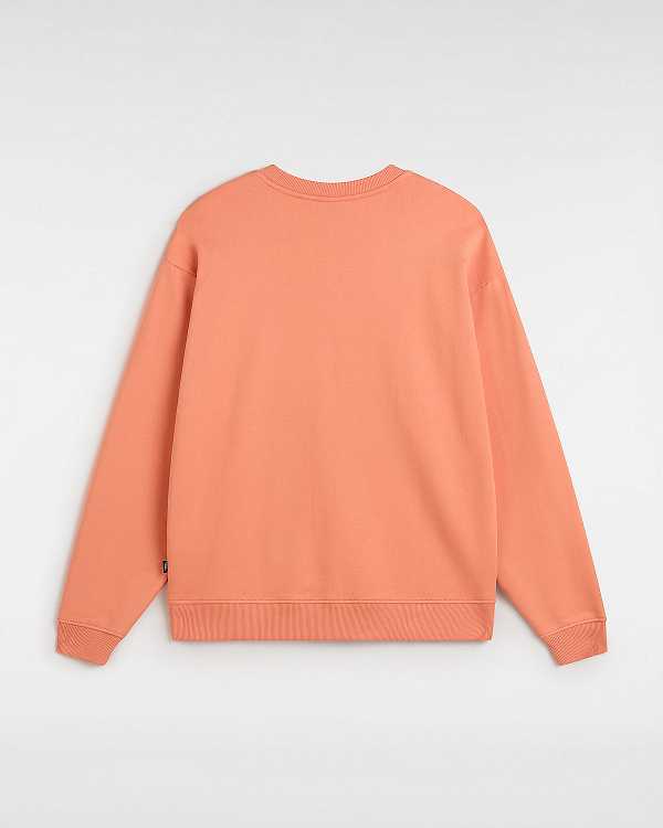 Women Vans Flying V Sweatshirt Orange Malaysia | VN4518907