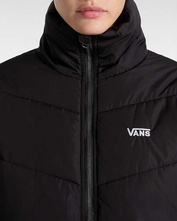 Women Vans Foundry MTE Puffer Jacket Black Malaysia | VN3261087