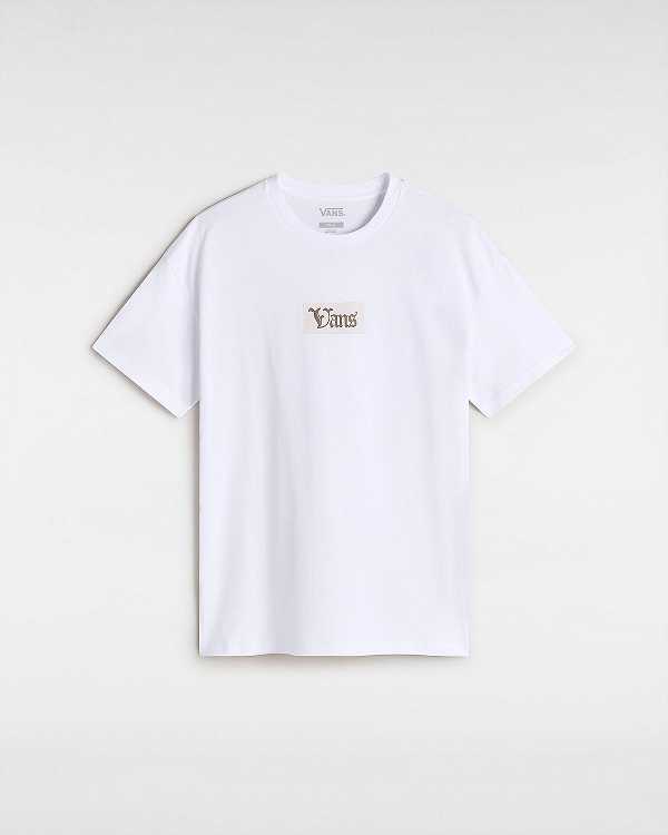 Women Vans Garden T Shirts White Malaysia | VN6289015