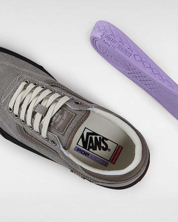 Women Vans Gilbert Crockett Herringbone Skate Shoes Grey Malaysia | VN0368715