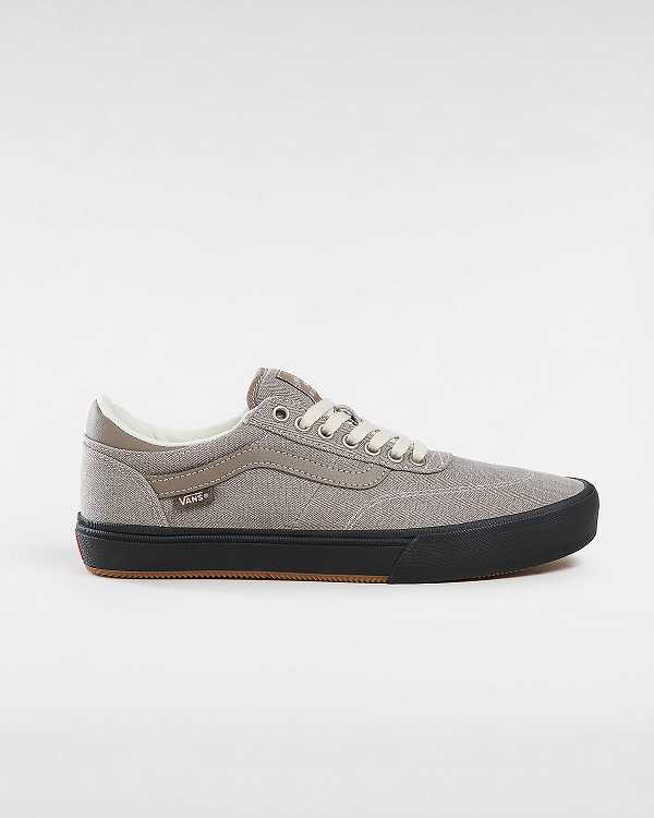 Women Vans Gilbert Crockett Herringbone Skate Shoes Grey Malaysia | VN0368715