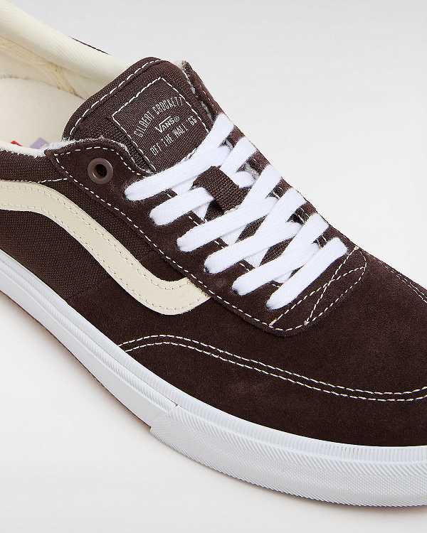 Women Vans Gilbert Crockett Skate Shoes Brown Malaysia | VN1758293