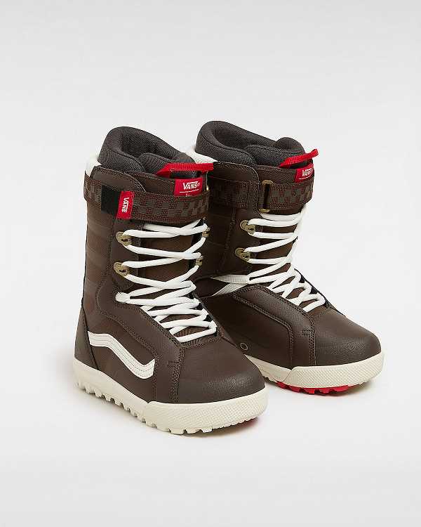 Women Vans Hi-Standard Pro X Jill Perkins MTE Snowboard Boots Brown Malaysia | VN3186504