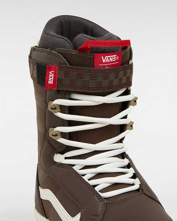 Women Vans Hi-Standard Pro X Jill Perkins MTE Snowboard Boots Brown Malaysia | VN3186504