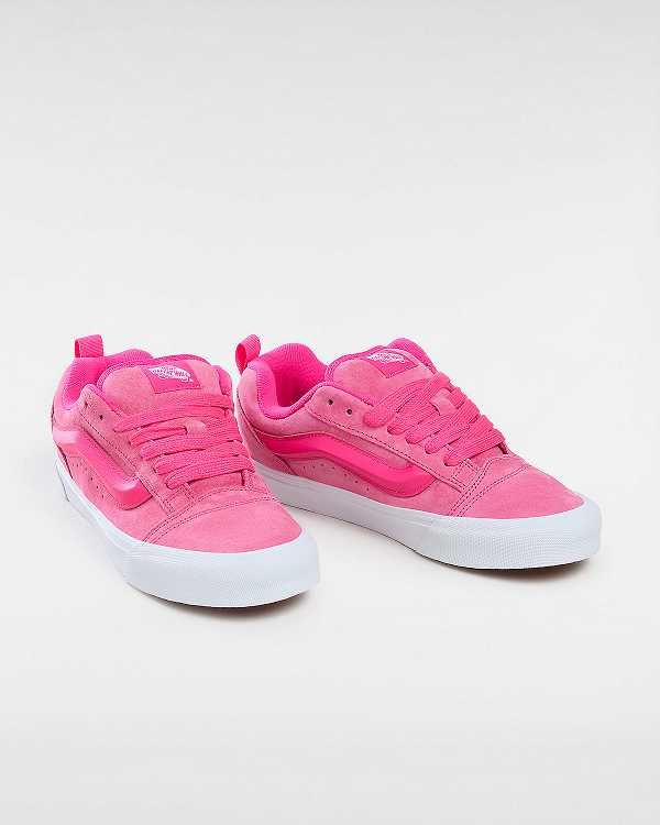 Women Vans Knu Skool Skate Shoes Pink Malaysia | VN0625394